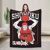 Slams Dunks Blankets Flannel All Season  Portable Super Warm Throw Blanket for Bed Travel Bedspread