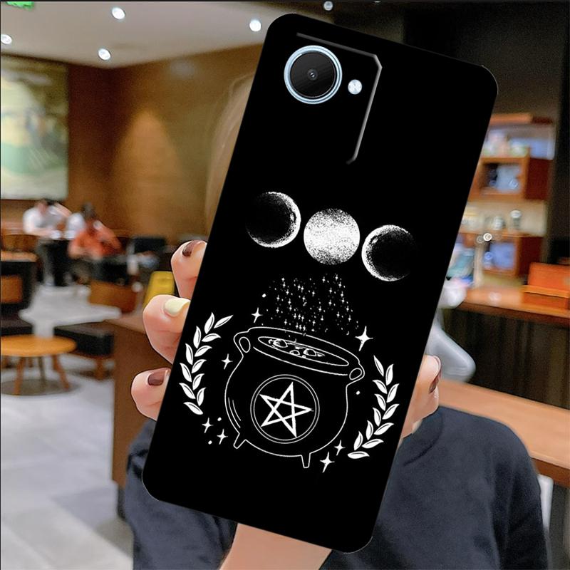 Witchcraft Occult Pentagram Case For Realme C75 C67 C61 C55 C53 C51 C21Y C25S 10 11 12 13 14 Pro Plus GT 6T 6 5 GT7 Pro