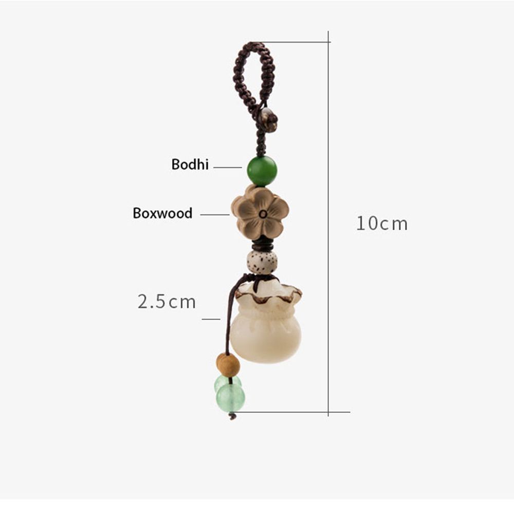 Charm Good Luck Fortune Bodhi Blessing Decoration Phone Strap Mobile Rope Bag Pendant Lanyards