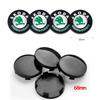 56/60/68/65mm Car Styling Wheel Center Hub Caps Rim Cover Badge Sticker For Skoda Octavia Fabia Rapid Superb Kodiaq Karoq Kamiq