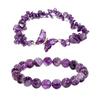 Natural Stone Bead Butterfly Bracelet for Women, Healing Stone Beaded Stretch Bracelet, Calming Spiritual Jewelry Gifts