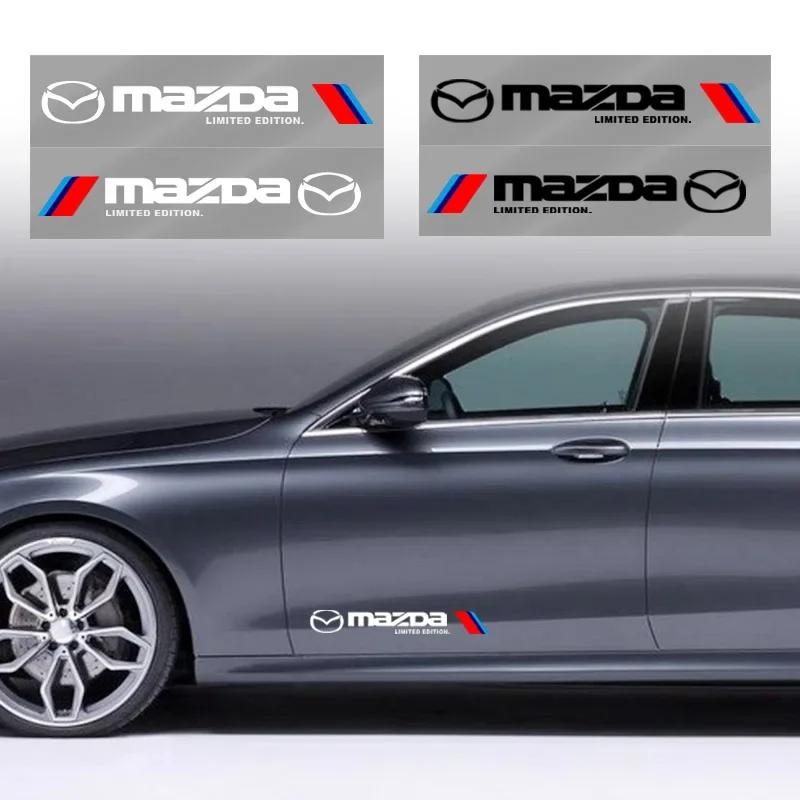 Autosticker Auto Seitentür Aufkleber Abzeichen Decal Dekoration für Mazda 3 CX3 CX4 CX5 CX7 CX8 CX9 CX30 RX7 Atenza Axela Zubehör