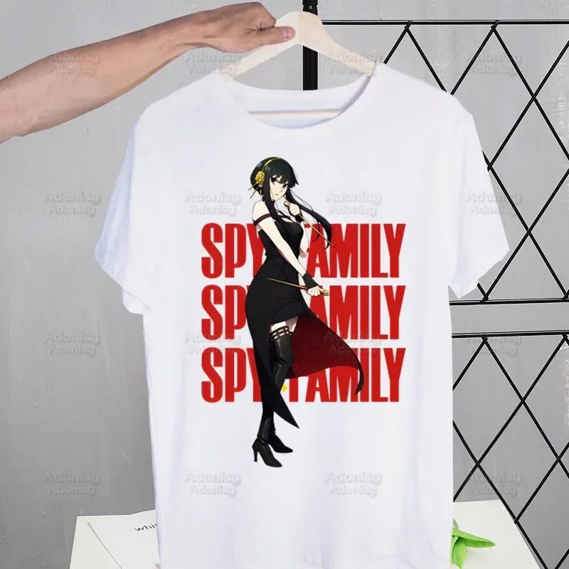 Spy X Family Anime Kawaii Anya Forger SPYFAMILY Men's Tshirt Cute Shirt Mens Fashion T-Shirt For Men Casual Tops Short Sleeve