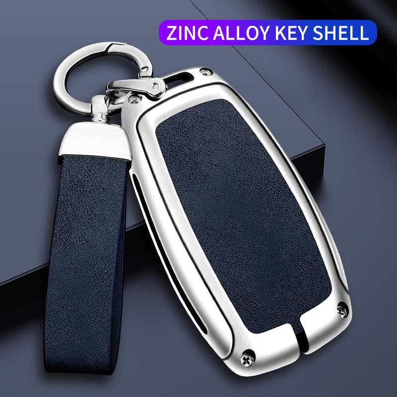 New Zinc Alloy Car Key Case Cover Protector Shell For Subaru Brz Sti Xv Sv Forester Legacy Outback Crosstrek Impreza Wrx Ascent