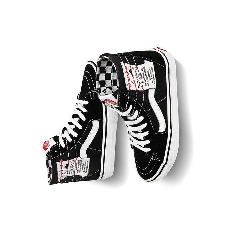 Vans Ua SK8 HI Tapered High Top Casual Canvas Skate Shoes Unisex Diy Black VN0A4U16U7B