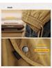 2025 Men's American Retro Harem Overalls - Thickened Spring/Autumn Casual Pants