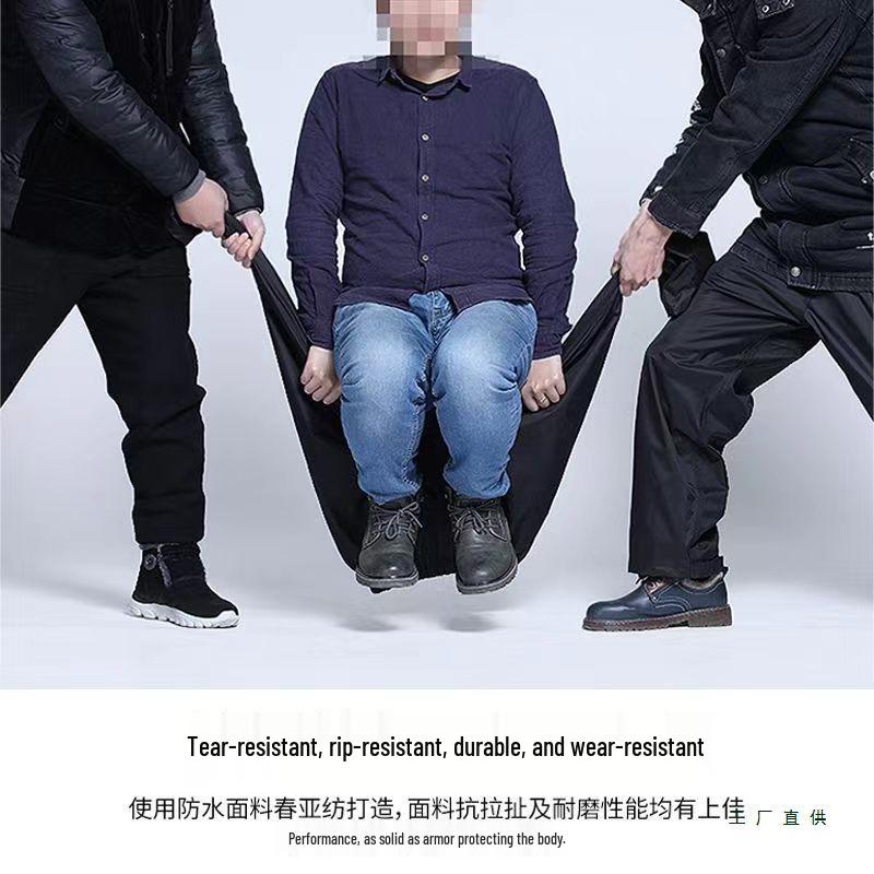 Durable Double-Layer Unisex Waterproof Cycling Rain Pants