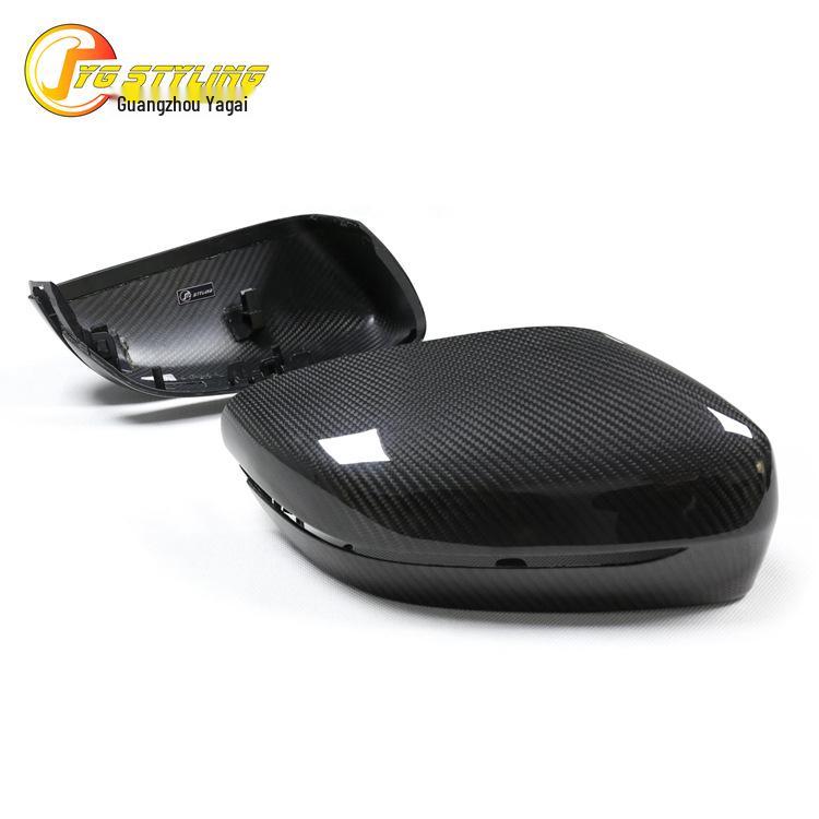 Dry Carbon Fiber Rearview Mirror Cover for BMW 3/4/5/7/8 Series & 6GT G20/30/22/23