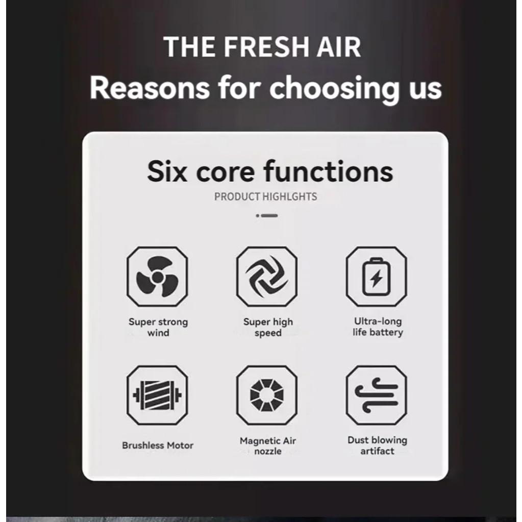 130000 RPM Mini Turbo Jet Blower 200W Cordless Electric Air Duster Travel Portable Dust Cleaner