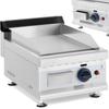 Griglia a Gas Liscia Regolabile per Gas Propano-Butano 0,05 Bar 35 X 40 Cm 3000 W