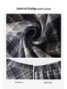 Women's High Waist Wool Plaid A-Line Skirt - Slimming, Mid-Length, Retro Style for Autumn/Winter