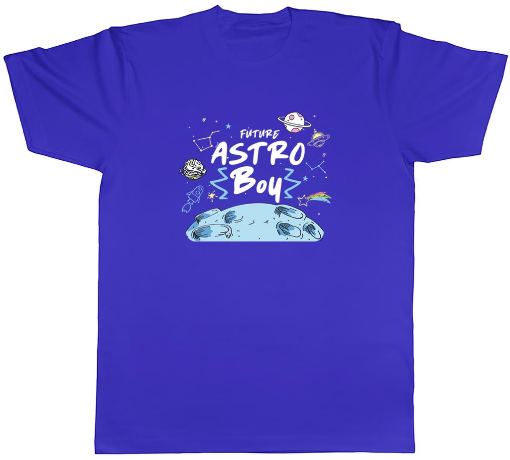 Future Astro Boy Unisexs TShirt Astronaut Planets Space Stars Rocket Tee Gift