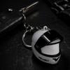 3D Helmet Keyring Light LED Creative Bag Key Pendant  Party Favor
