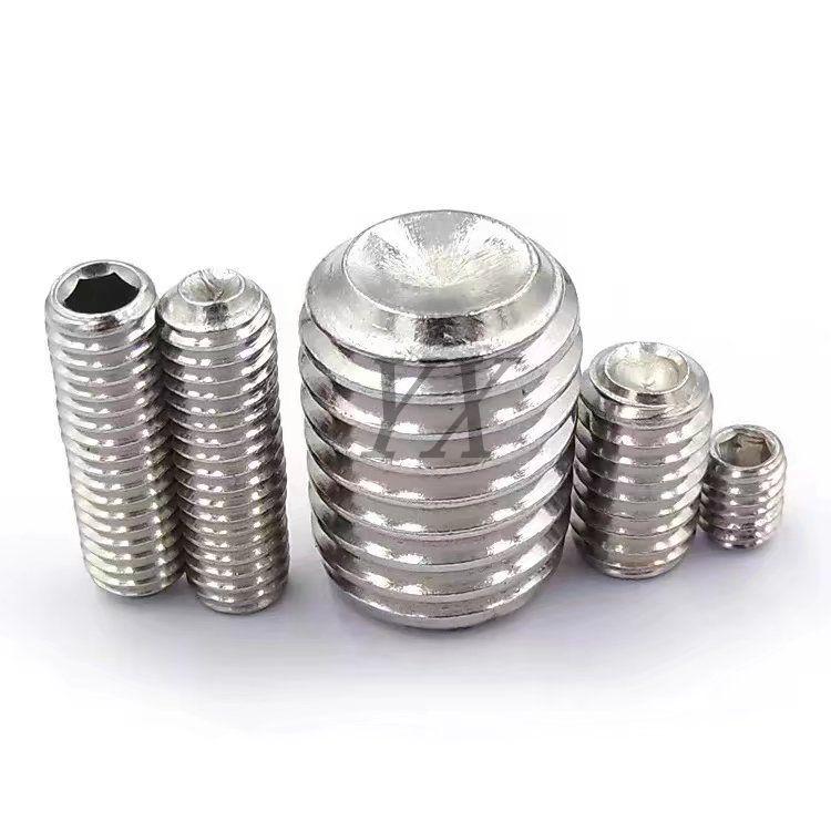 12.9 Grade Alloy Steel Hex Socket Grub Screw Cup Point DIN916