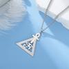 Mysterious Ancient Egyptian Symbol Necklace Stainless Steel Ankh Cross Eye of Horus Pendant Choker Amulet Jewelry Gift