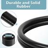 4FT Adjustable Propane Regulator with Hose - 0-20 PSI High Pressure Gas Grill Hose Replacement Kit with Control Valve for Turkey Fryers, Stoves &