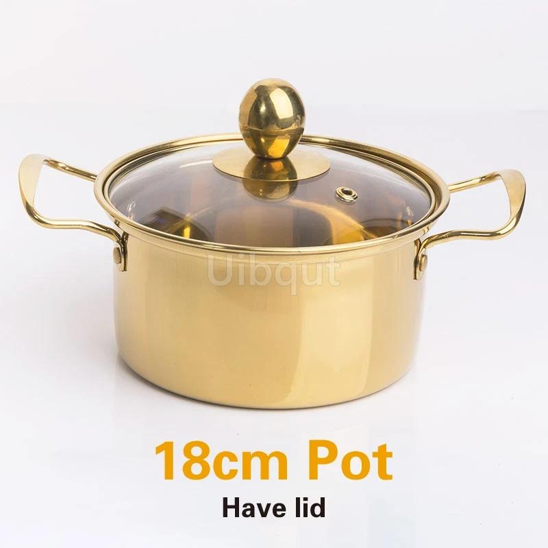 Small Hot Pot Special pot for induction cooker Self- hotpot Single person mini One person pot Commercial soup pots