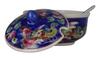 Peranakan Teapot with Spoon (Indigo Blue)