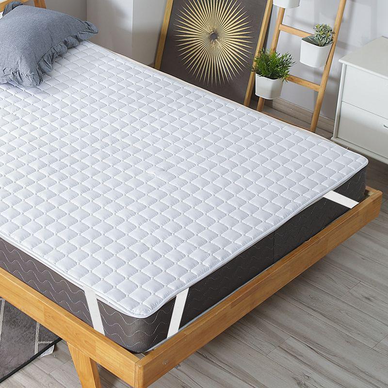 Simmons Non-Slip Hotel Mattress Pad - Soft, Quilted, Foldable Protector for Single & Double Beds 90*190cm