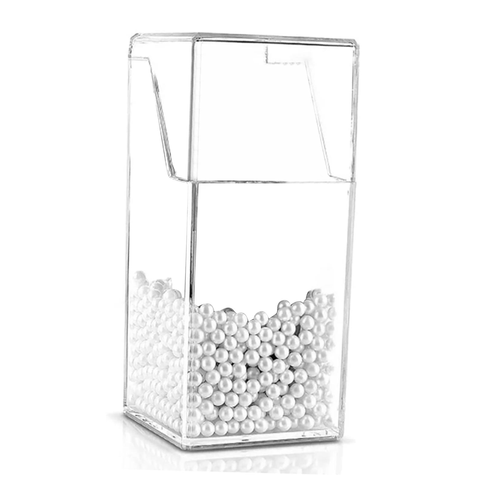 

Держатель для кистей для макияжа Пылезащитный Акриловый Большой вместимости Сверхпрочный Искусственный жемчуг Косметическая кисть