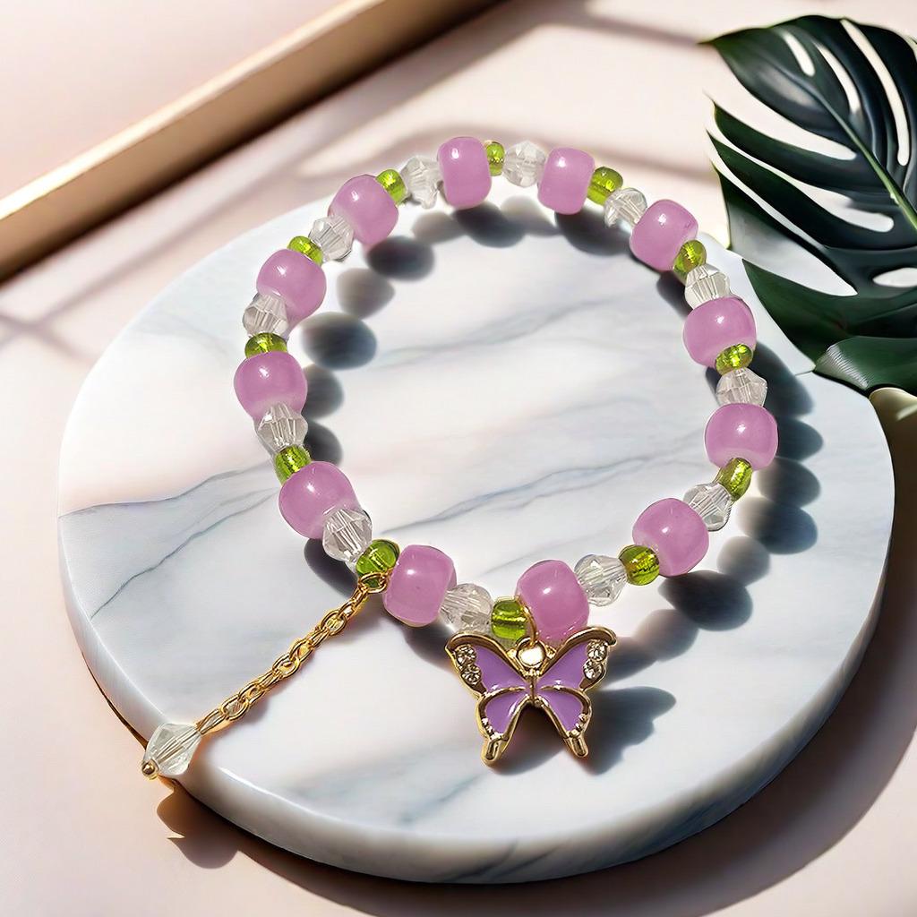 2025 Jadeite Green Jade Rabbit Bracelet: High-End Chinese Style, Year of the Snake, Elegant Women's Niche Beaded Design