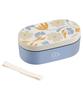 Patterns Lunch Dishwasher and Microwave Wpc. Box, 1-tier, 600ml, Safe, W131-482-204 (Polkoff)