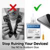 SiKEZHAN LCD Screen Glue Remover Set With Needle Swabs Safe Cleaner For Mobile Phone Frame Back Thermal Foam Adhesive Removal