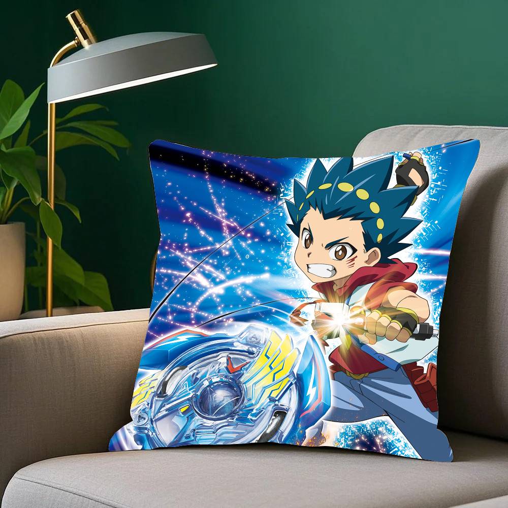 Anime B-Beyblade X Kissenbezug Heimdeko Überwurf für Sofa Bett Auto Zimmerdeko Geschenkidee