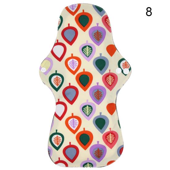 Extra-size Bamboo Cotton Menstrual Pad Reusable Washable Sanitary Panty Liner