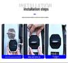 Car Door Lock Cover: Full Wrap Silicone Shock Absorption Pad