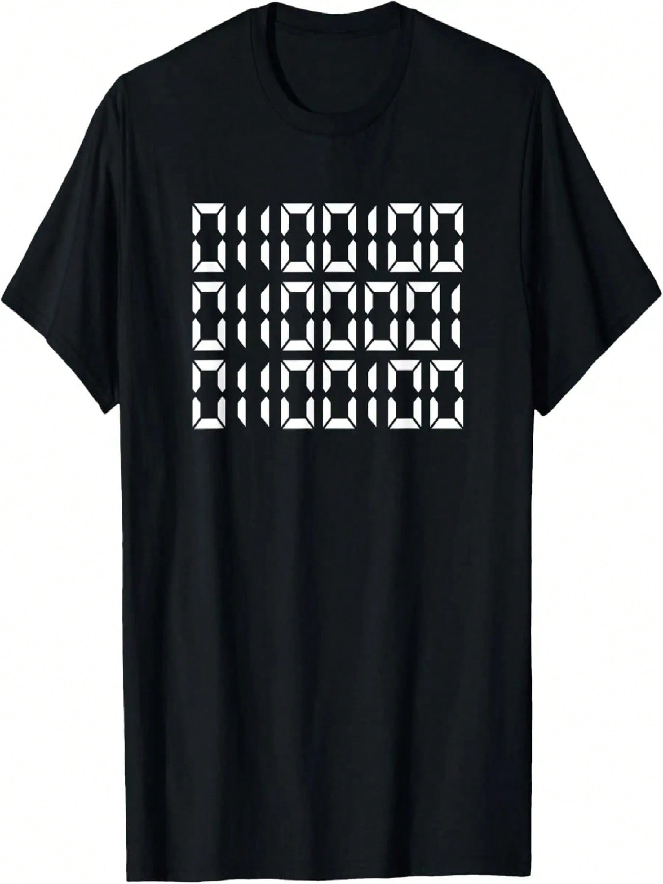 Dad In Binary Code Shirt Computer Gift Funny Father s Day T-Shirt S