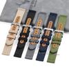 Nylon Canvas Watch Strap Men Women 18mm 20mm 22mm for Samsung Galaxy Watch 7/6/5/4/3 Quick Release Bracelet for Huawei Watchband