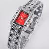 Sales Women Silver Bracelet Watch Women Watches Rhinestone Steel Ladies Wristwatch Female Clock Gift Reloj