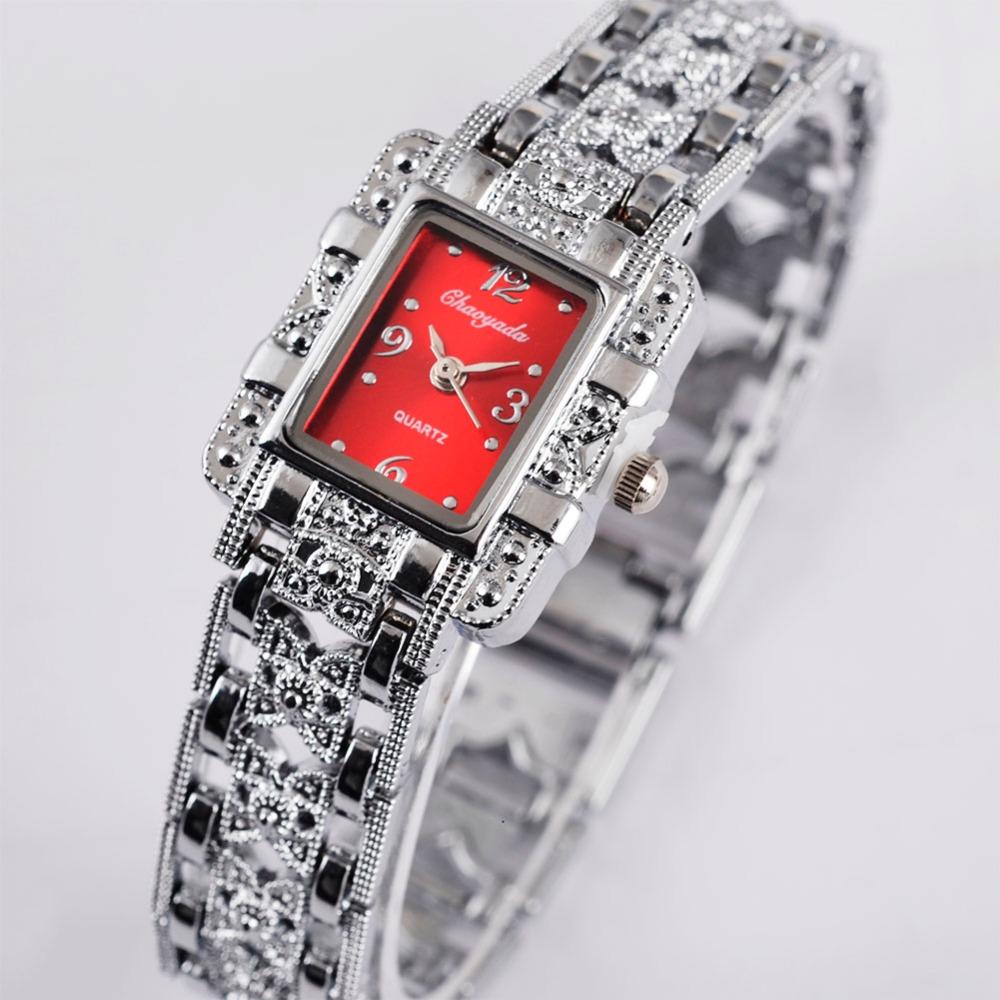 Sales Women Silver Bracelet Watch Women Watches Rhinestone Steel Ladies Wristwatch Female Clock Gift Reloj
