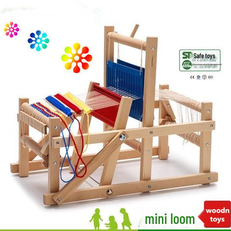 Handmade Children's 3D Weaving Toy Loom for Early Learning