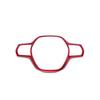 Red 2X Car Steering Wheel Decor Cover Trim For Honda Accord 2023 2024 2025 11th