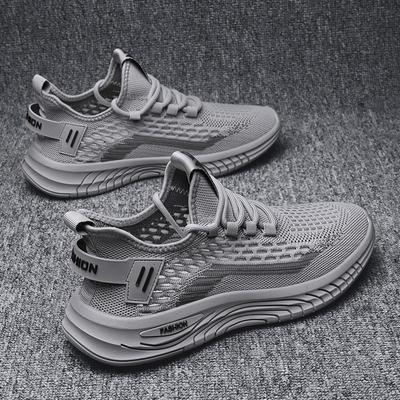 New Men's Shoes Trendy Soft Sole Casual Shoes Outdoor Breathable Mesh Sports Shoes Comfortable Foreign Trade Casual Shoes Men's Shoes