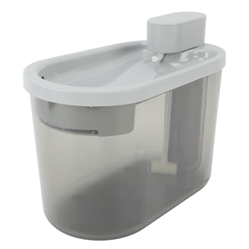 Automatic Pet Water Fountain for Cats Dogs Visible Water Level Rechargeable Cat Water Dispenser 2.2L