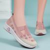 Summer breathable and comfortable single shoes, old Beijing cloth shoes, one step on mother's shoes