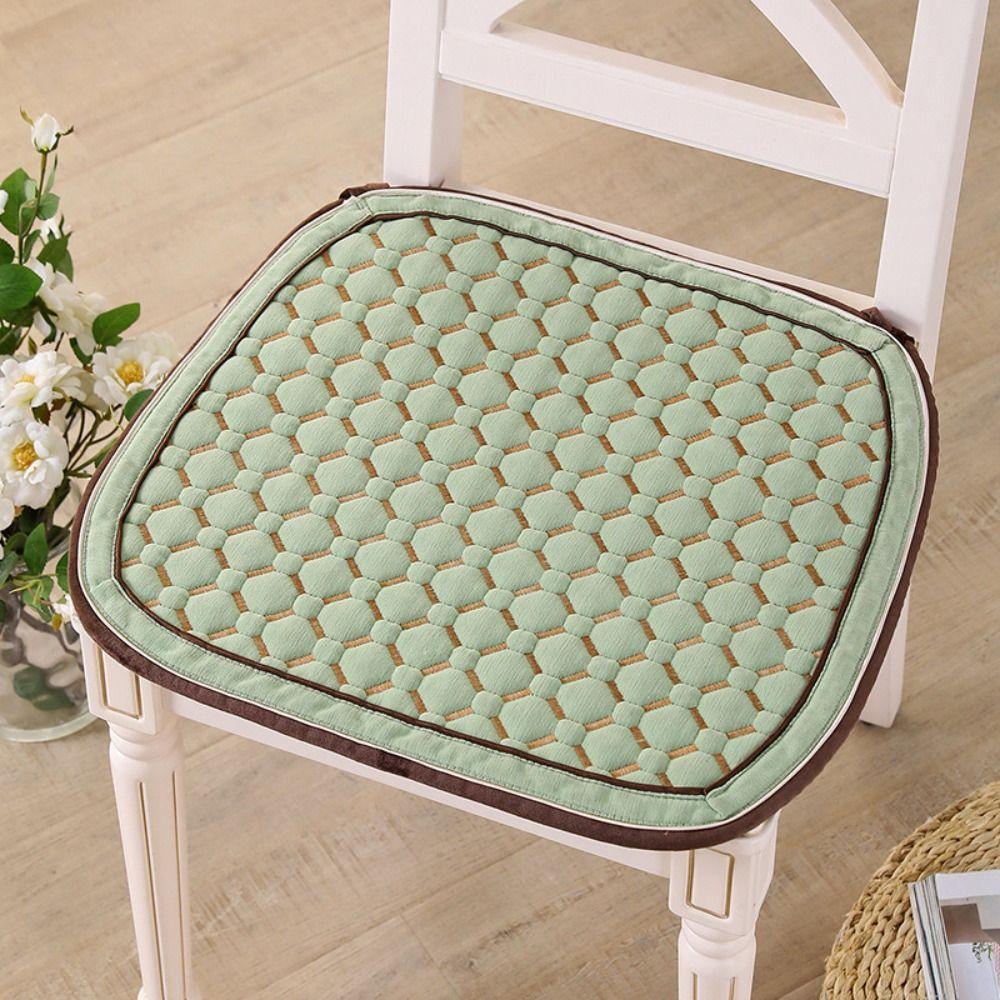 Soft Little Bear Dining Chair Cushion Non-Slip Winter Student Cushion  Living Room