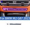 For BMW M2 G87 -2025 Car interior center console protective sticker interior decorative strip TPU protective sticker refit