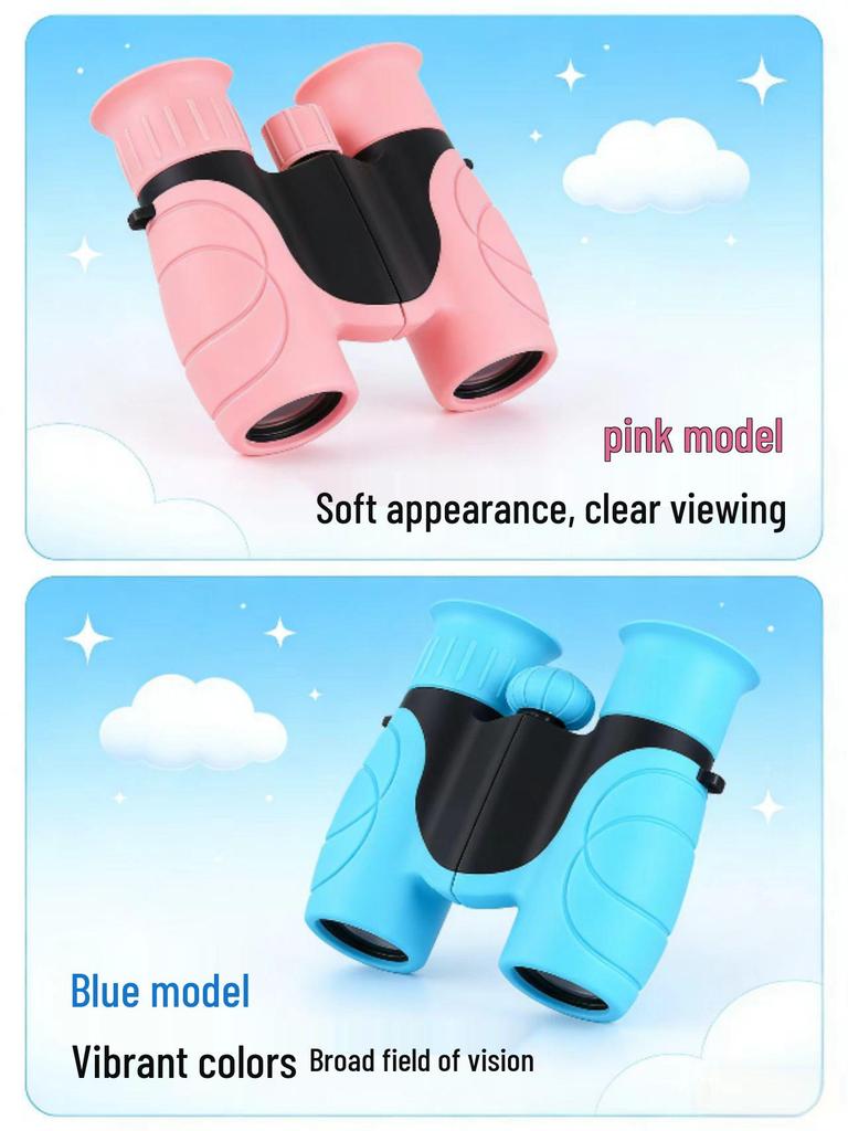 8x21 HD Kids' Portable Telescope - Non-Infrared Outdoor Exploration Toy