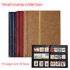 10 Pages 20 Sides Stamps Collection Album Empty Stamps Collecting Storage Book Collection Booklet Organizer Album