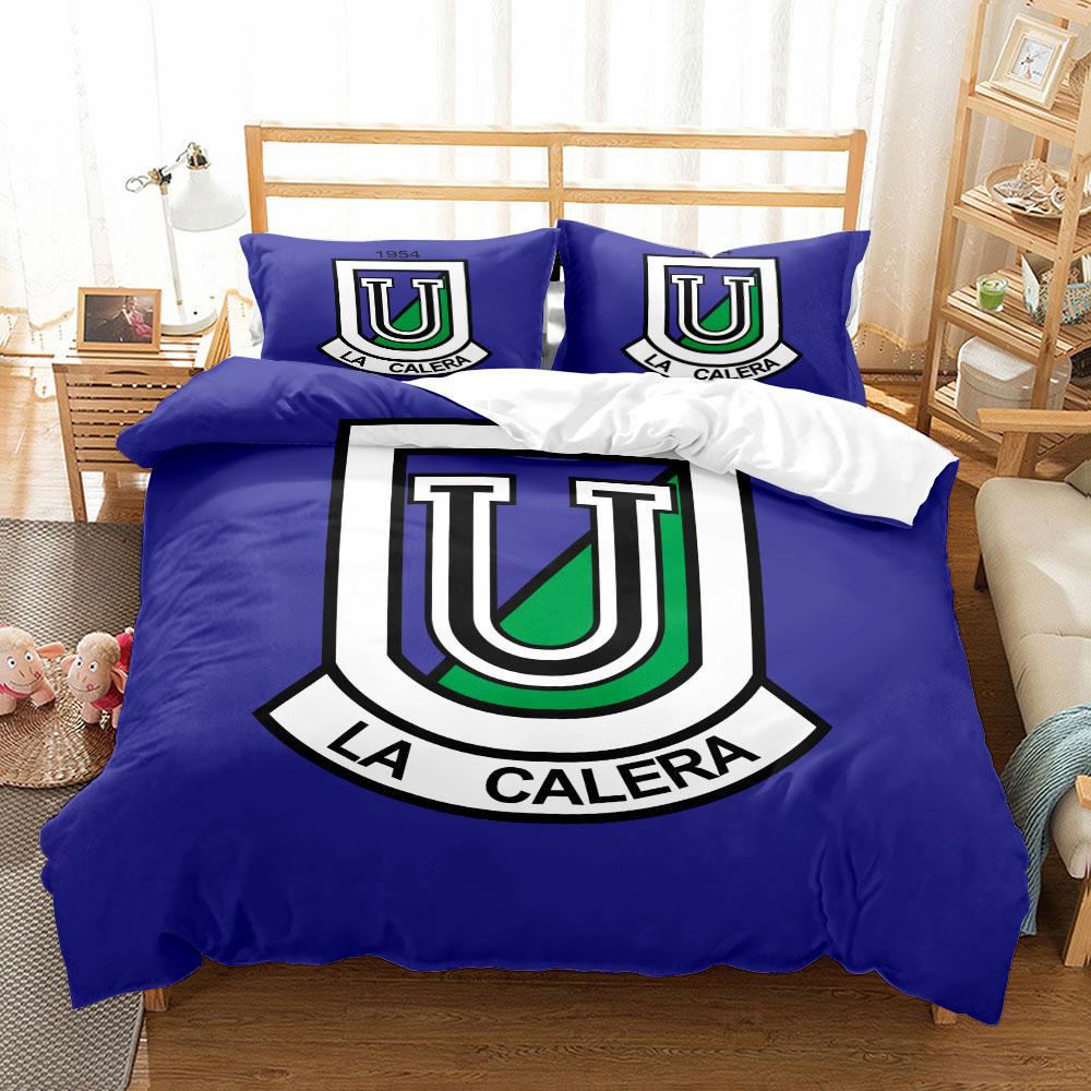 Unión Española Colo Colo Universidad Católica Football 23Pcs Bedding Collection Single Double Queen King With Bed Linen Collection Home Textiles