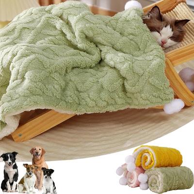 Coperta per animali domestici addensata Tappetino per animali domestici caldo invernale per cani Gatti Morbido e soffice Cuscino per divano per gatti Cucciolo di gattino Tappetino per animali Forniture per animali domestici