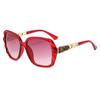 2026 High-End Women's Polarized Sunglasses with Diamond-Inlaid Large Frame - Fashionable Sun Protection for Driving
