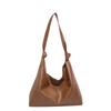 Large capacity commuter handbag bag women's new fashion retro shoulder bag casual versatile underarm tote bag