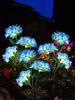 3 Head Solar Hydrangea Flower Lights LED Simulation Flower Ground Plug Lamp Outdoor Lighting Garden Park Garden Decoration