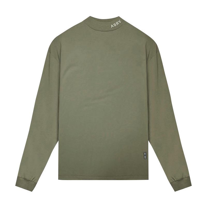 Men's Youth Plus Size High Neck Sweatshirt - Long Sleeve Casual Jacket for Spring & Autumn