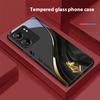 Starlight Zodiac For Xiaomi Redmi 13C Note13 12 Pro Plus 5G Note 9 13T Pro POCO X6 F5 F6 Black Tempered Glass Phone Case